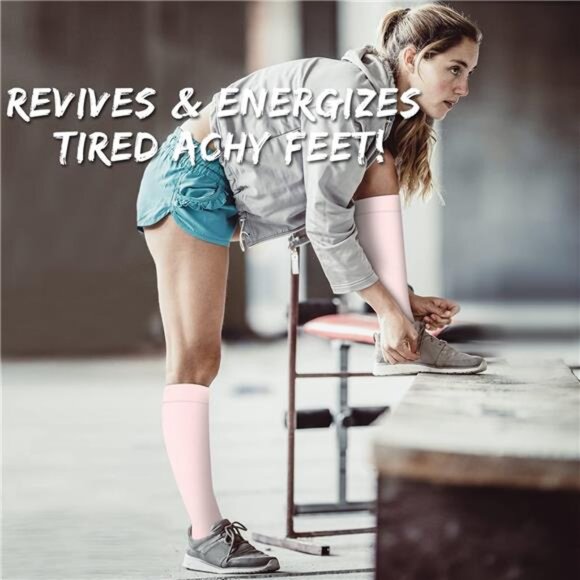 Copper Compression Socks for Women and Men(6 Pairs)-Best Support for Running - Picture 2 of 8